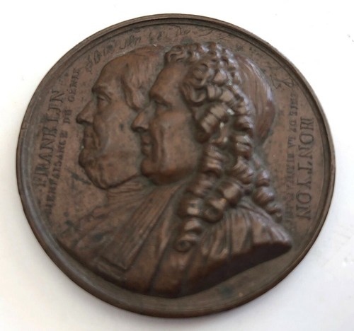 Médaille bronze portraits - mÉdaille,