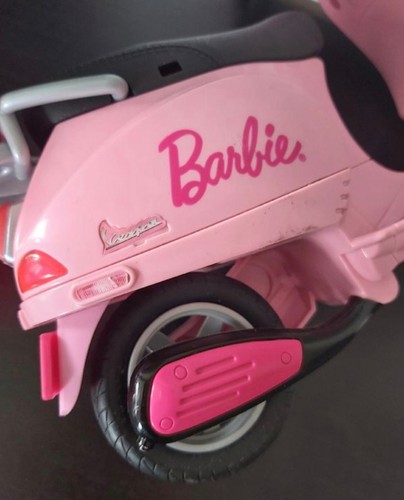 Barbie scooter vespa rose - vespa,