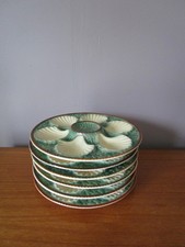 6 Assiettes à Huîtres