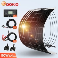 Dokio 400W Panneau Solaire 12V