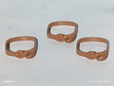 PLAYMOBIL x3 CEINTURES MARRON