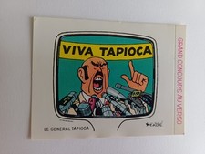 Sticker La Vache qui rit 1976 Tintin Le Général Tapioca (6 cm / 8 cm)