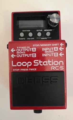 Boss loop station open - rc-5,