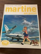  LIVRE ENFANT " MARTINE  EN AVION " version 1961-  imprimé 1986