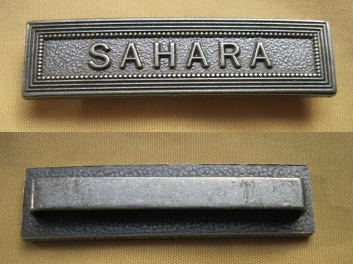 Agrafe sahara pour - pour, médaille