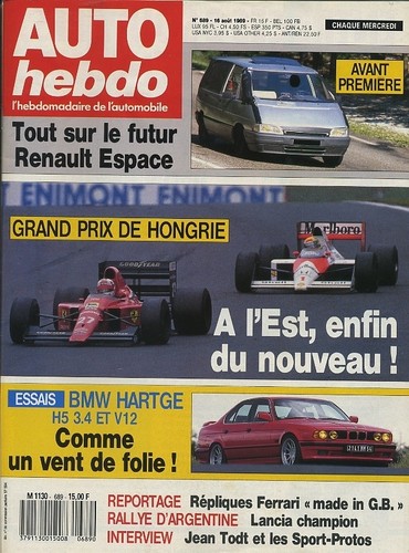 Auto hebdo 689 08 - auto,