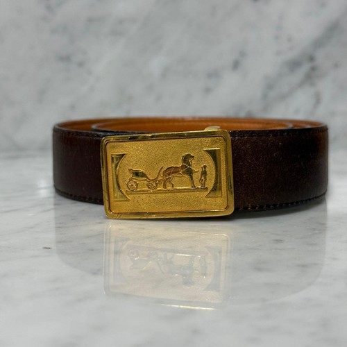 Ceinture hermes boucle - hermes,