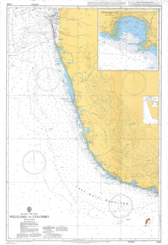 Carte marine admiralty sri - marine,
