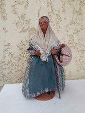 1 santon ancien habillé