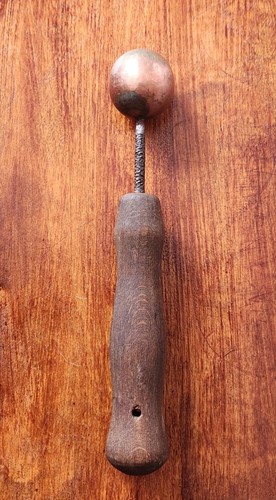 Ancien fer chapelier outil - ancien, de