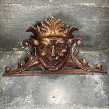 Ancien Fronton ancien en noyer