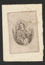 IMAGE PIEUSE GRAVURE SAINTE