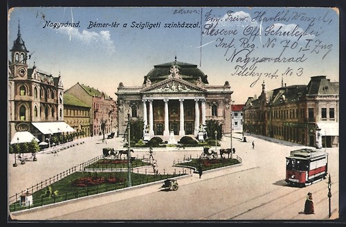 Carte postale nagyvárad - postale,