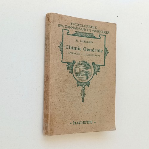 Chimie générale appliquée