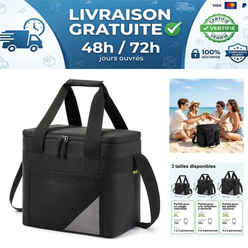 Sac isotherme 30l glacière - isotherme,