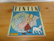 OLD album Tintin Hergé Ed Lombard approx. 130 stickers PANINI FRANCE vintage 1990