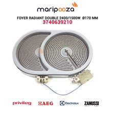 Foyer radiant double