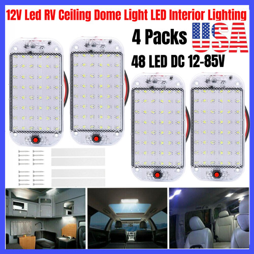 Pack 12v led ceiling dome - led,