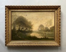 Suiveur de Corot, huile sur