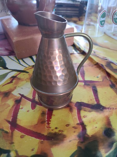 Petit pichet cuivre - petit, en