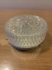 GDG molded glass ceiling light 80s 