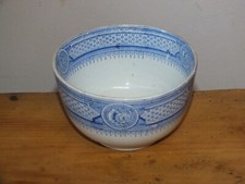 + Joli bol ancien décor bleu