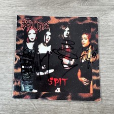 Kittie Spit Autographed CD Cover Booklet Signed Metal Band