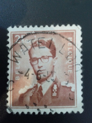 Timbre belgique belgie - belgique, roi