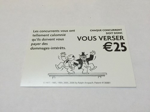 Carte monopoliste chaque - monopoliste,
