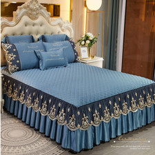 Européen Couvre-Lit Jupe Drap