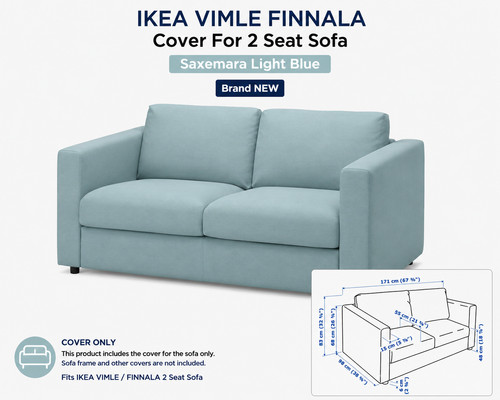Housse ikea vimle finnala - ikea, pour