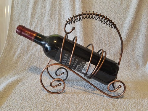 Support porte bouteille vin - porte,