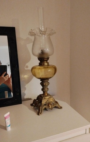 Grande lampe pétrole - grande,