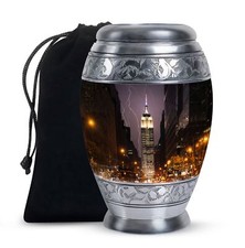Urnes funéraires Empire State cendres urnes adultes cendres de crémation femelle