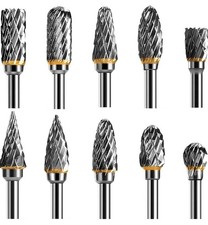 10 Fraises Carbure Tungstène