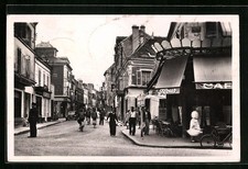 Old postcard Dreux, Carrefour de Billy 1955 