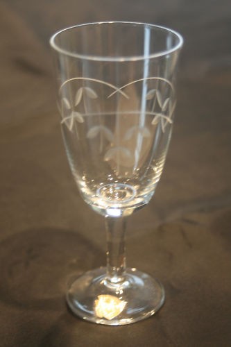 Verre table ancien en - table,