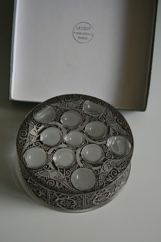 Lalique roger glass box - lalique,