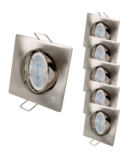 Lot spot led carré 230v - de,