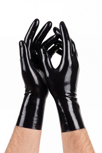 Neuf gants latex noir - neuf, en