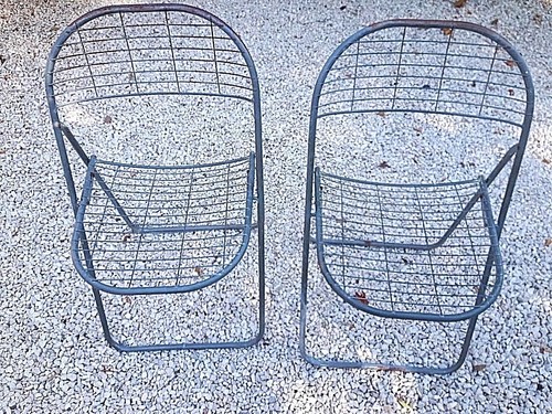 Lot chaises pliantes - chaises,