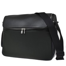 LOUIS VUITTON Taimir Shoulder Bag Taiga Nylon Leather Ardoise M30862 80KB242