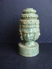 4 Head Brahma Statuette / Jade