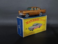 Matchbox Lesney 22B Vauxhall Cresta Gold SPW  NMB