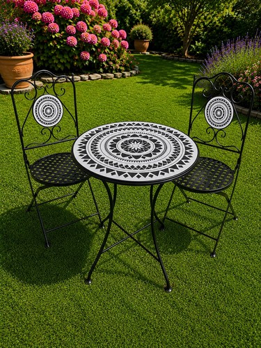 Salon jardin mosaïque - jardin, –