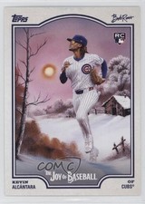 2025 Topps X Bob Ross The Joy of Baseball Kevin Alcantara Alcántara Rookie RC