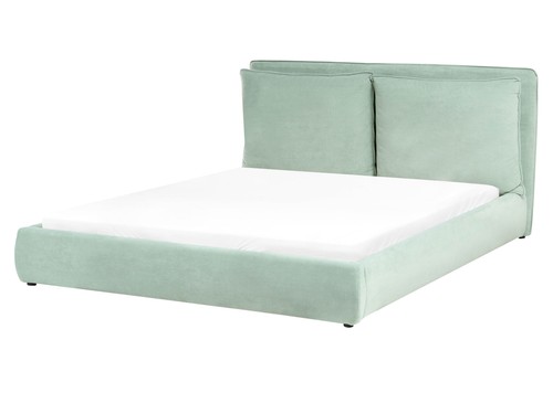 Lit double moderne velours - moderne,