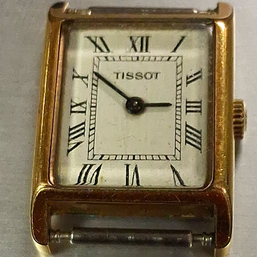 Tissot tank vintage manual - tissot,
