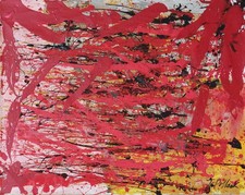 Peinture à l'huile sur toile