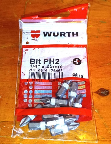 Embouts visseuse würth - embouts,